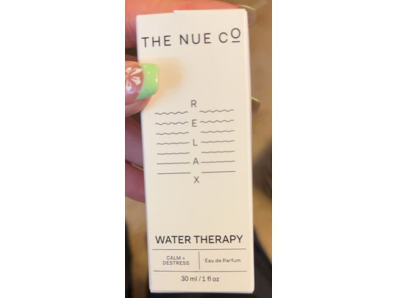The Nue Co Relax Calm + Destress Eau De Parfum, Water Therapy, 1 fl oz/30 mL