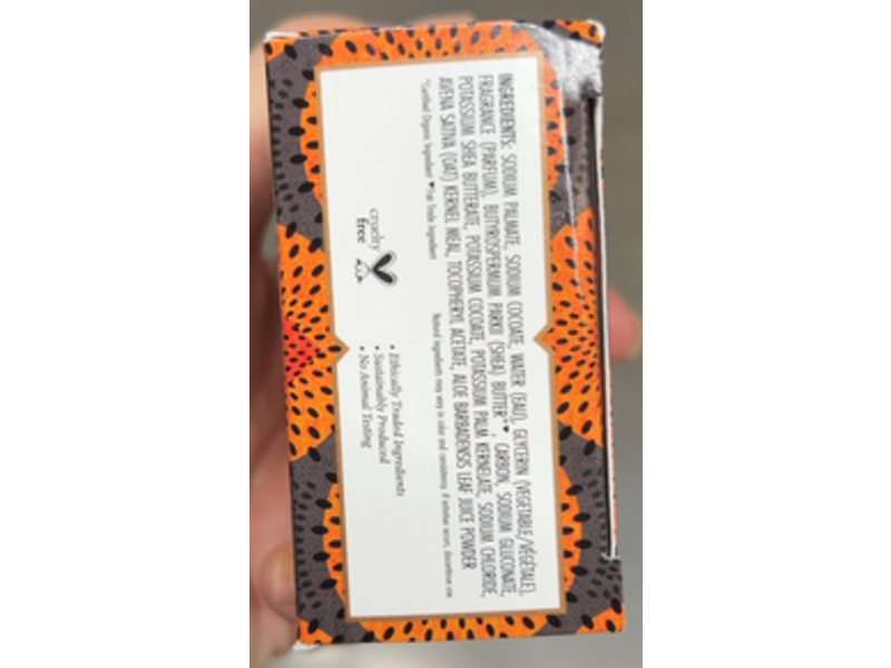 Nubian Heritage Bar Soap, African Black Conforting And Balancing, 5 fl oz/142 g