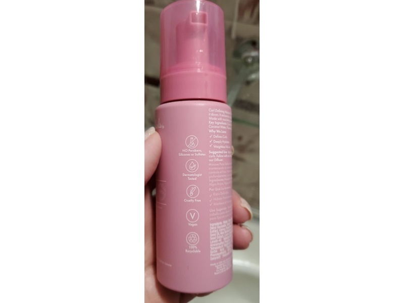 Rizos Curls Curl Defining Mousse, 2.5 fl oz/75 mL