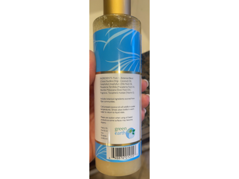 Pure Fiji Nourishing Exotic Oil, Coconut Infusion, 8 oz/236 mL