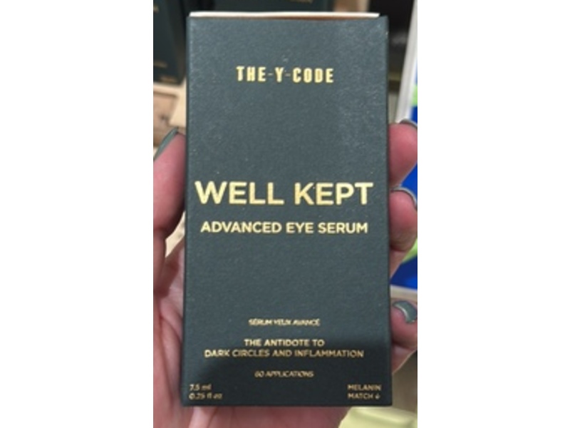 The-Y-Code Well Kept Advanced Eye Serum, 0.25 fl oz/7.5 mL