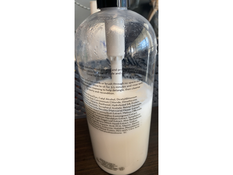 Silk Out Balance Strengthening Conditioner, Silk Protein, Rosemary Calendula, 32 fl oz/946 mL