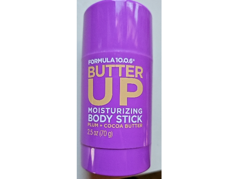 Formula 10.0.6 Butter up Moisturizing Body Stick, Plum + Coco Butter, 2.5 oz/70 g