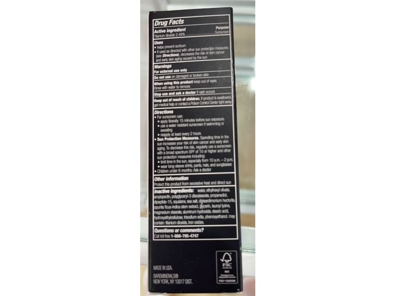 bareMinerals Original Liquid Mineral Foundation, SPF 20, Fair Ivory 02, 1 fl oz/30 mL