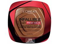 L'Oreal Paris Infallible Fresh Wear Powder Foundation, Deep Amber, 0.31 oz/9 g - thumbnail 1