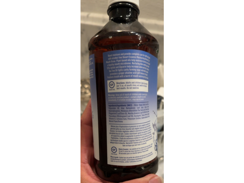 Desert Essence Moisturizing Botanical Care Mouth Rinse, Arctic Berry, 15.8 fl oz/467 mL