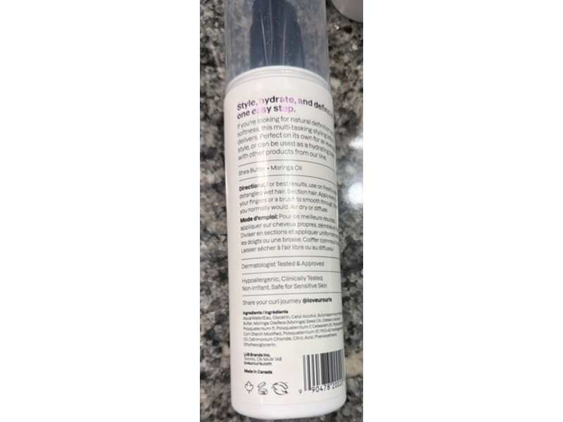 Love Ur Curls 3 Curl Defining Lotion, Fragrance Free, 8.5 fl oz/250 mL