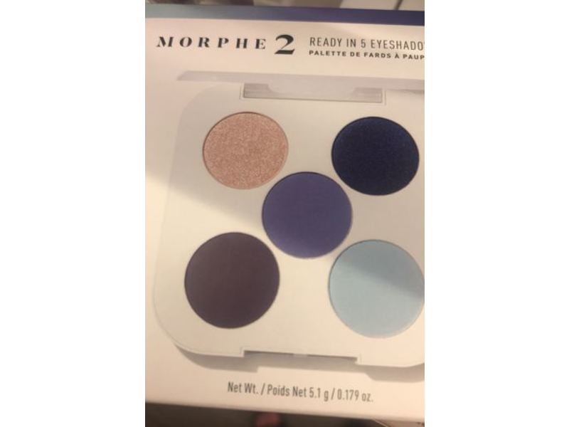 Morphe 2 Ready In 5 Eyeshadow Palette, Ocean Drive, 0.179 oz/5.1g
