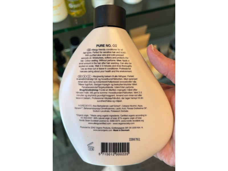 Zenz Conditioner Pure, No.02, 8.4 fl oz/250 mL