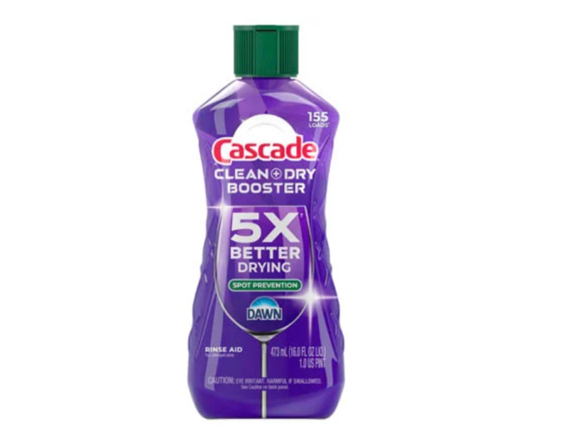 Cascade Clean + Dry Booster, 155 Loads, 16.0 fl oz/473 mL