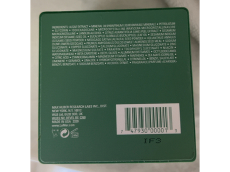 La Mer The Moisturizing Cream, 2 oz/60 mL