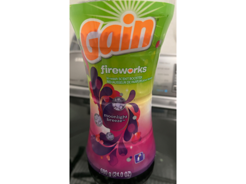 Gain Fireworks In - Wash Scent Booster, Moonlight Breeze, 24.0 oz/680 g