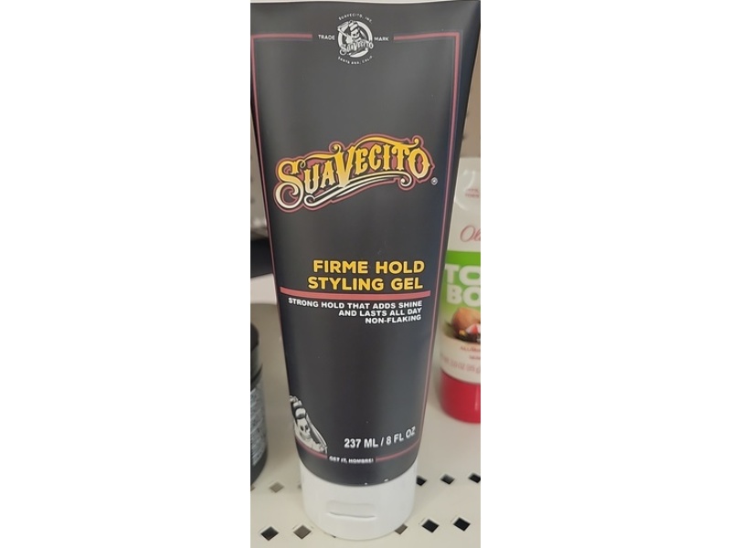 Suavecito Styling Gel, Firme Hold, 8 fl oz/237 mL