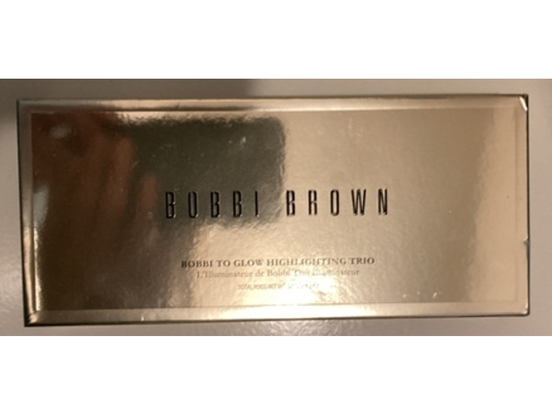 Bobbi Brown Bobbi To Glow Highlighting Trio, Nectar Pink Golden Bronze, 0.63 oz/18 g