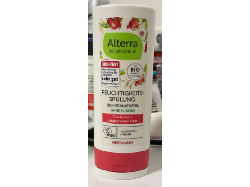 Rossmann Alterra Natural Moisturizing Conditioner, Organic Pomegranate, 200 mL