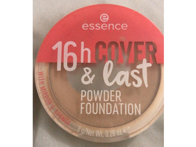 Essence 16h Cover & Last Powder Foundation, 5 Classic Vanilla, 0.28 oz/8 g