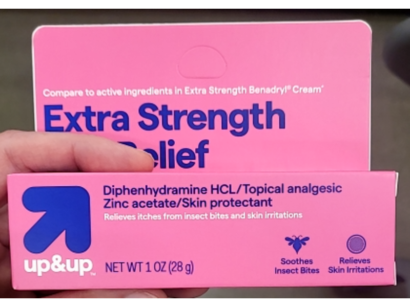 Up & Up Itch Relief Cream, Extra Strength, 1 oz/28 g