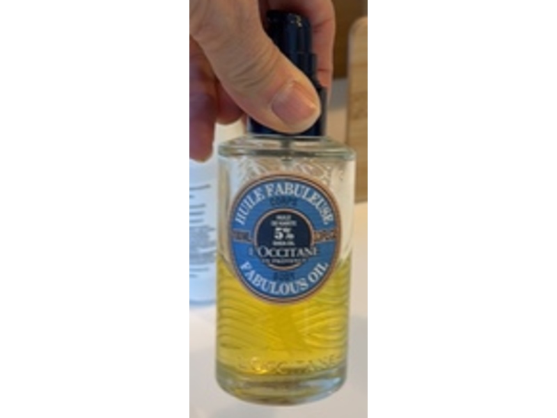 L’Occitane Fabulous Body Oil, Shea Oil, 3.3 fl oz/100 mL