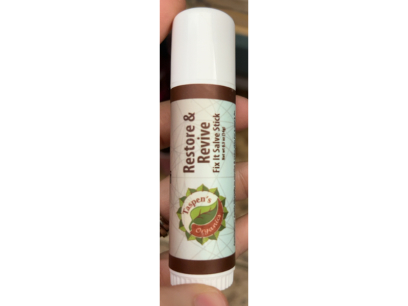 Taspen's Organics Restore & Revive Fix It Salve Stick, 0.5 oz/14 g