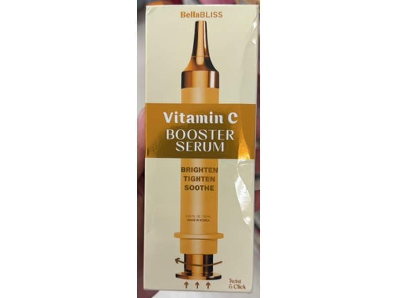 Bella Bliss Booster Serum, Vitamin C, 0.33 fl oz/10 mL