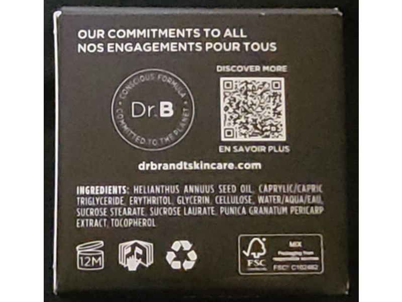 Dr. Brandt Microdermabrasion Smoothing Lip Scrub, 0.35 oz/10 g