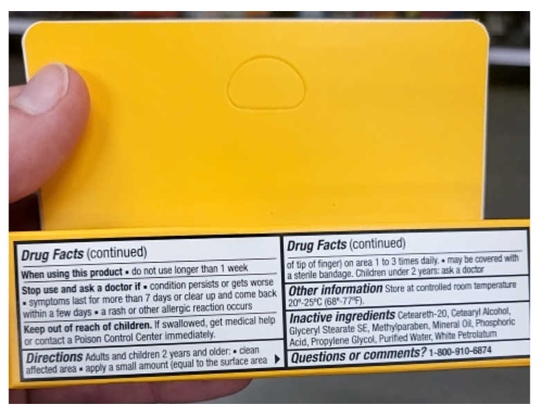 Up & Up First Aid Antibiotic Pain Relieving Cream, Maximum Strength, 0.5 oz/14 g