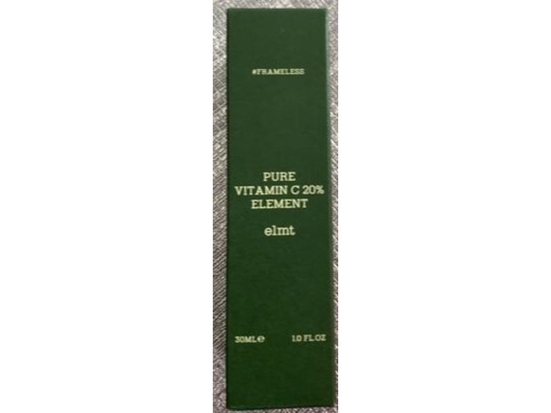 Elmt Pure Vitamin C 20% Element, 1.0 fl oz/30 ml