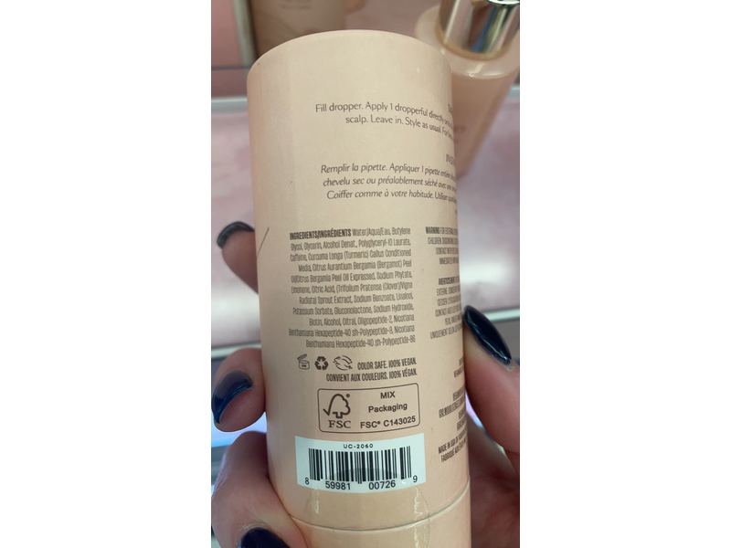 Vegamour Gro Hair Serum, 1 fl oz / 30 ml