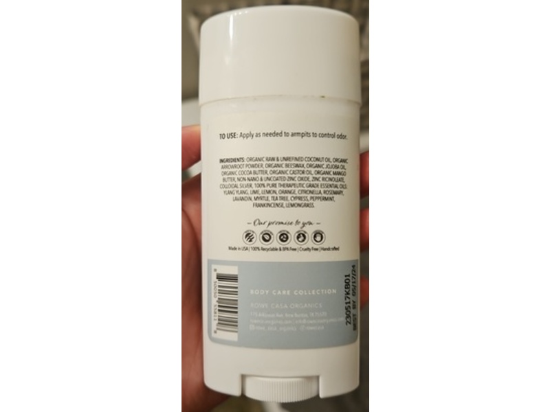 Body Care Collection Freshening Deodorant, Tea Tree + lemongrass, 2.75 fl oz/81 mL