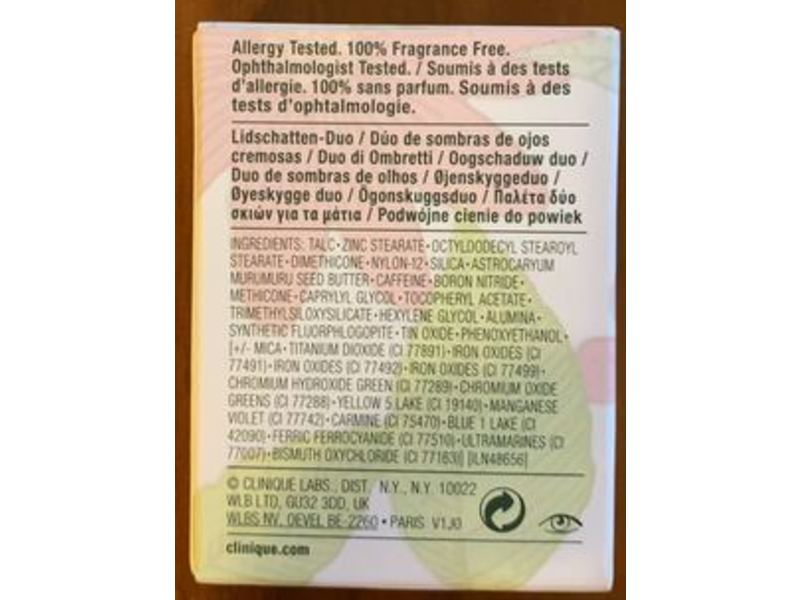 Clinique All About Eye Shadow Duo, Day Into Date, 0.07 oz/2.2 g