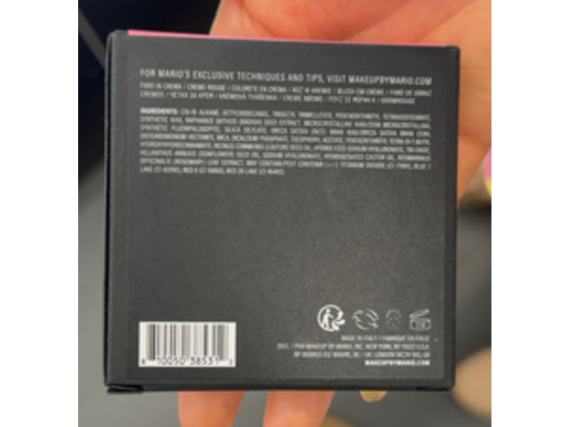 Makeup By Mario Soft Pop Plumping Blush Veil, Pink Peony, 0.17 oz/5 g