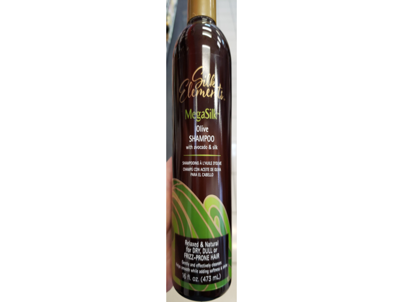 Silk Elements MegaSilk Olive Shampoo, 16 fl oz/473 mL