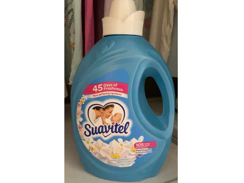 Suavitel Fabric Conditioner, Field Flowers, 105 Loads, 105 fl oz/3.1 L