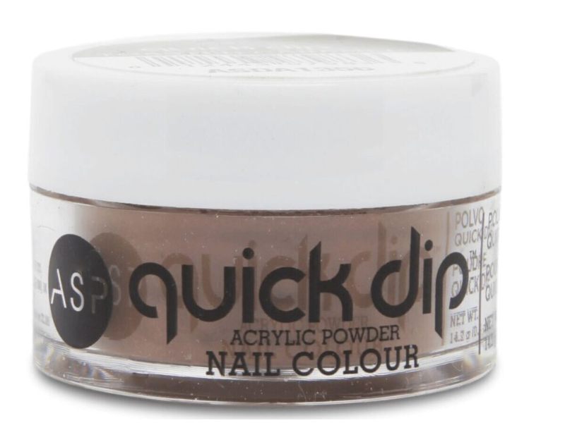 ASP Quick Dip Nail Color, Toasted Caramel, 0.5 oz/15 mL