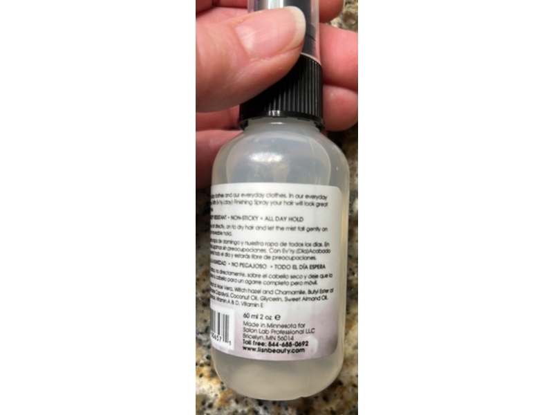 Lis'n Farm To Fashion Ev'Ry Day Finishing Spray, 2 oz/60 mL