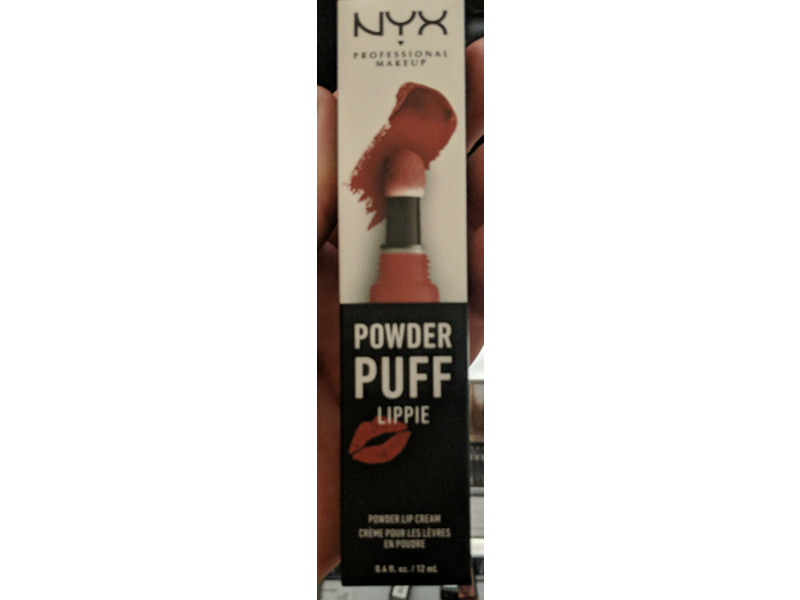 NYX Professional Makeup Powder Puff Lippie Lip Cream, Pop Quiz, 0.4 fl oz/12 mL