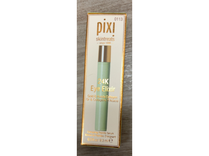 Pixi Beauty 24K Eye Elixir Energizing Peptide Serum, 0.34 fl oz/10 mL