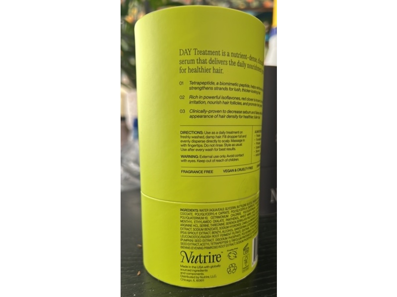 Nutrire T.1 Day Nourshing Scalp Serum, 1.7 fl oz/50 mL