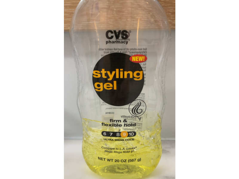 CVS Pharmacy Firm & Flexible Hold Styling Gel, Ultra Mega Hold, 20 oz/567 g