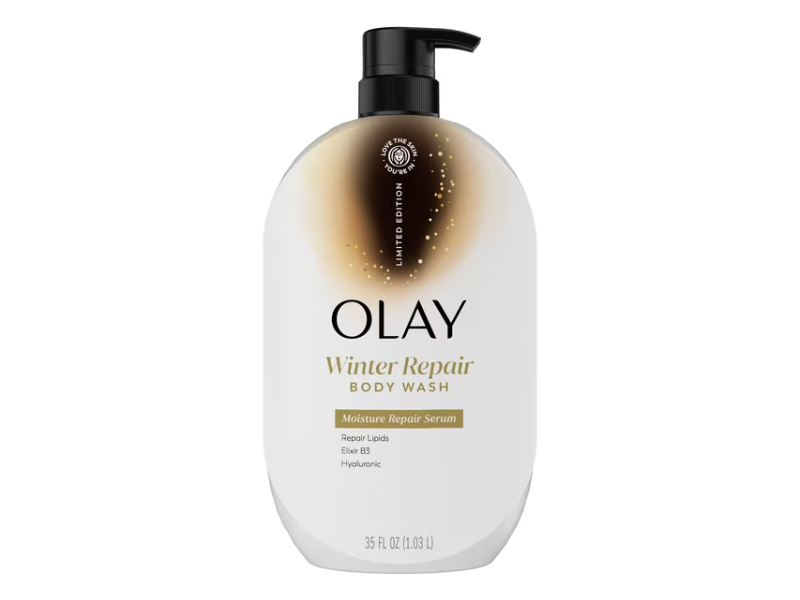 Olay Winter Moisture Repair Serum Body Wash, 35 fl oz/1.03 L