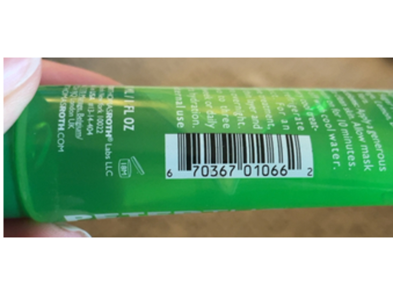 Peter Thomas Roth Cucumber Gel Mask Extreme De-Tox Hydrator, 1 fl oz/30 mL