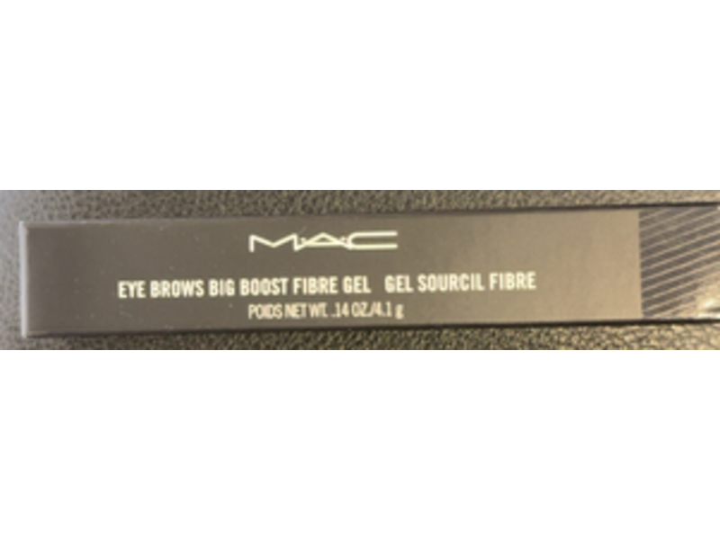 M.A.C Eye Brow Big Boost Fibre Gel, Onyx, 0.14 oz/4.1 g