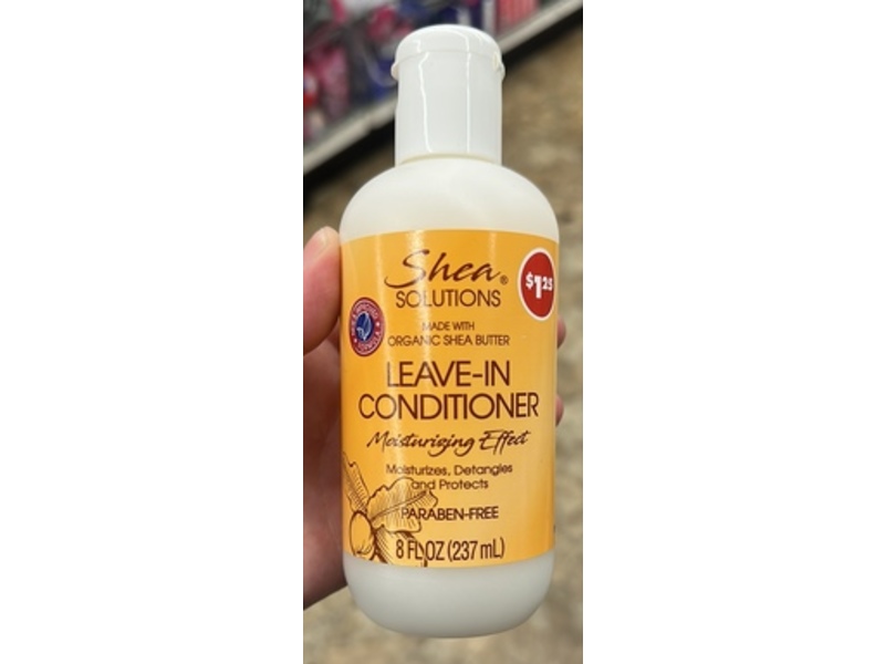 Shea Solutions Leave-In Conditioner, 8 fl oz/237 mL