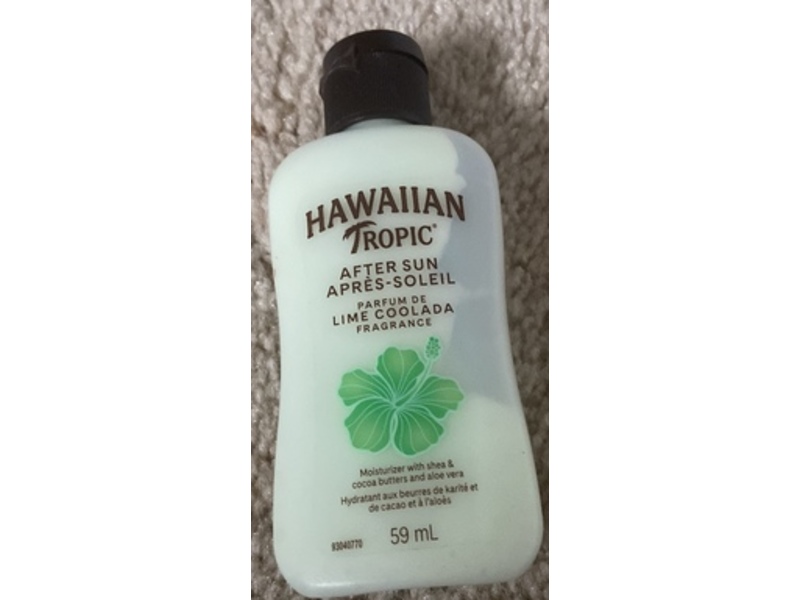 Hawaiian Tropic After Sun Moisturizer, Lime Coolada, 2 fl oz/59 mL