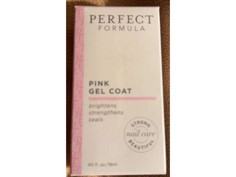 Perfect Formula Gel Coat, Pink, 0.60 fl oz/18 mL