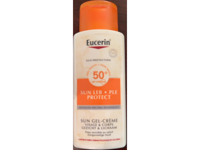 Eucerin Sun Protection Lab Protect Cream-Gel, SPF 50,150 mL