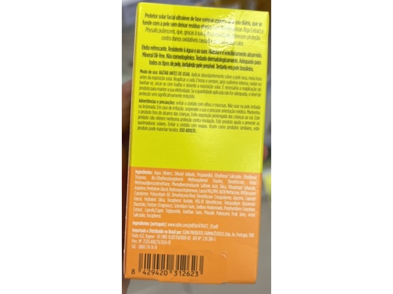 ISDIN Fotoprotector Fusionwater Sunscreen, SPF 50, 50 mL