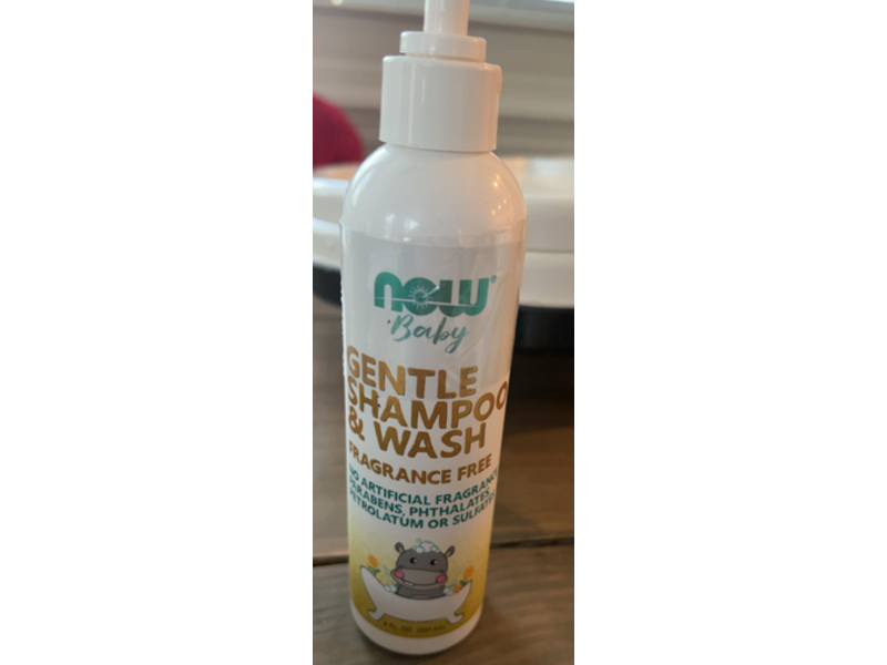 Now Baby Gentle Shampoo & Wash, 8 fl oz/237 mL