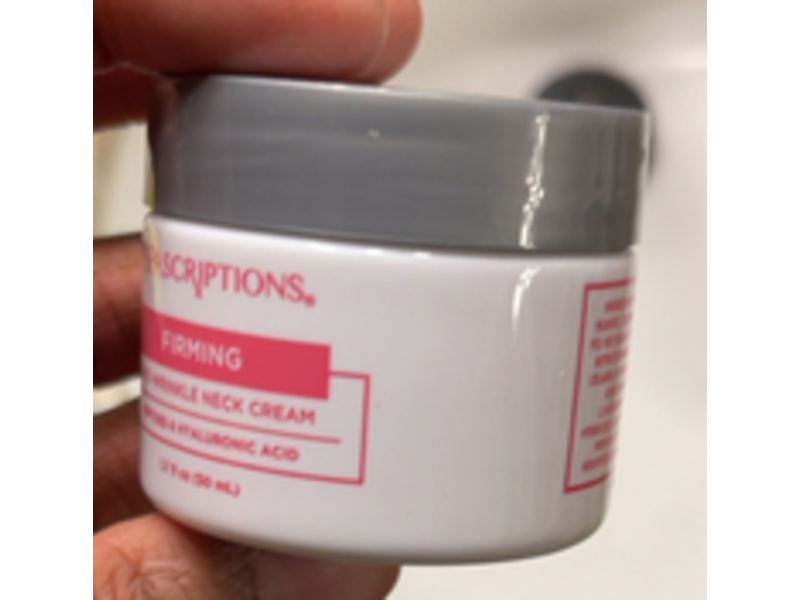 SpaScriptions Firming Anti - Wrinkle Neck Cream, Peptides & Hyaluronic Acid, 1.7 fl oz/50 mL