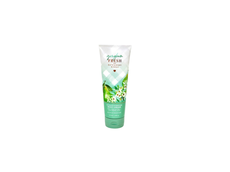 Bath & Body Works Ultimate Hydration Body Cream, Gingham Fresh, 8 oz/226 g